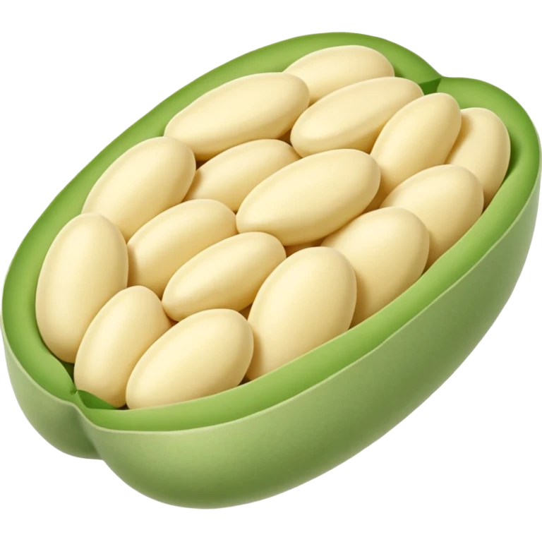 emoji of Austrian Styrian butter bean emoji