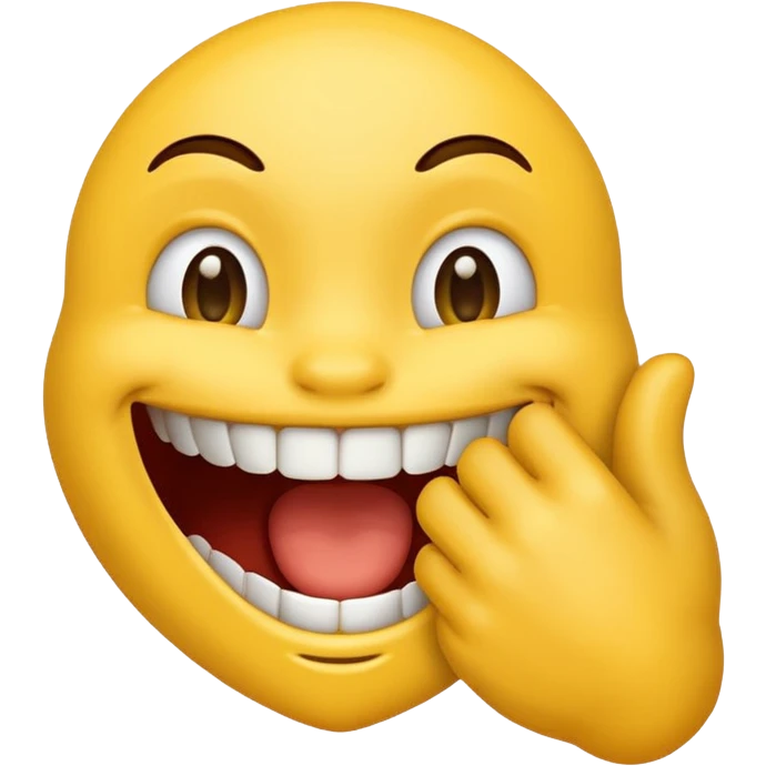 Biting hand emoji emoji