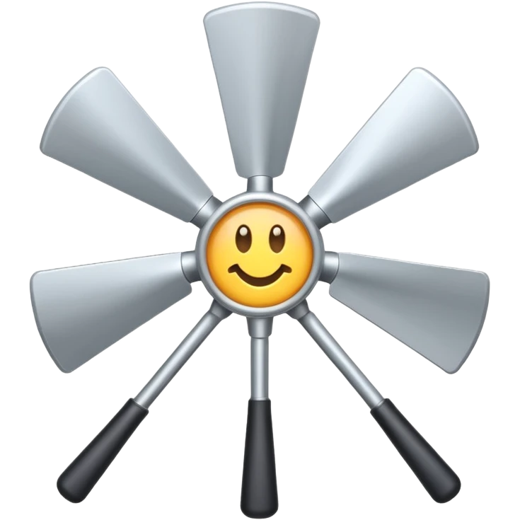 Fan emoji