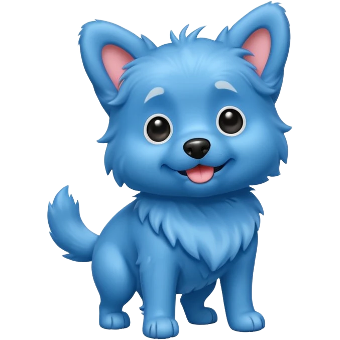 Blue Dog emoji