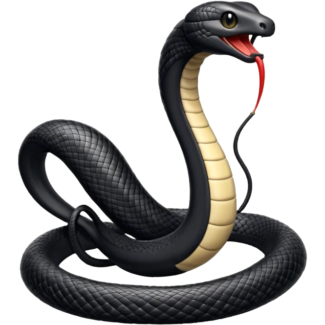 uma lamparina tradicional branca com uma cobra  preta em volta da lamparina  emoji