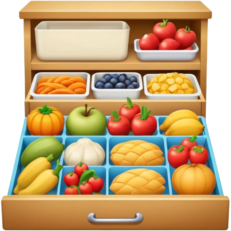 Make food drawer emoji