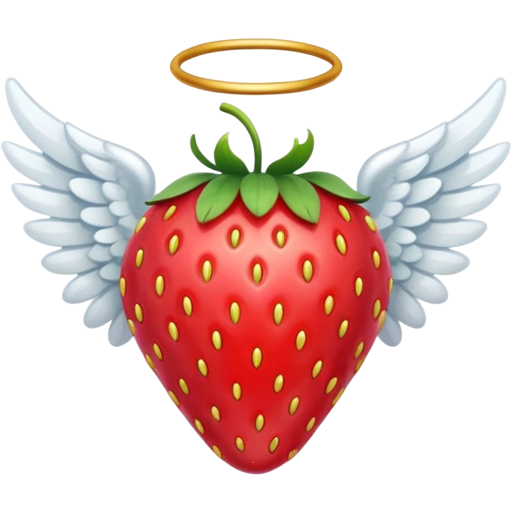 🍓🪽 emoji