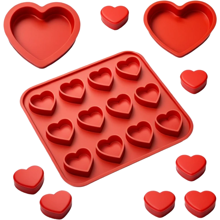 Silicone cake mold emoji