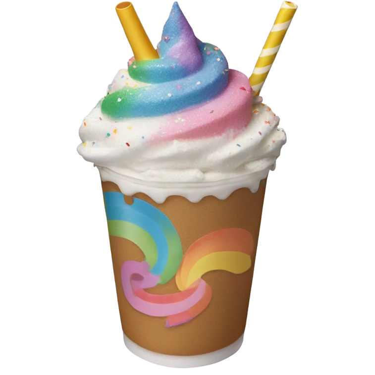 Unicorn frappe  emoji