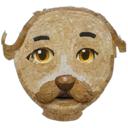 Inlay mosaic  emoji
