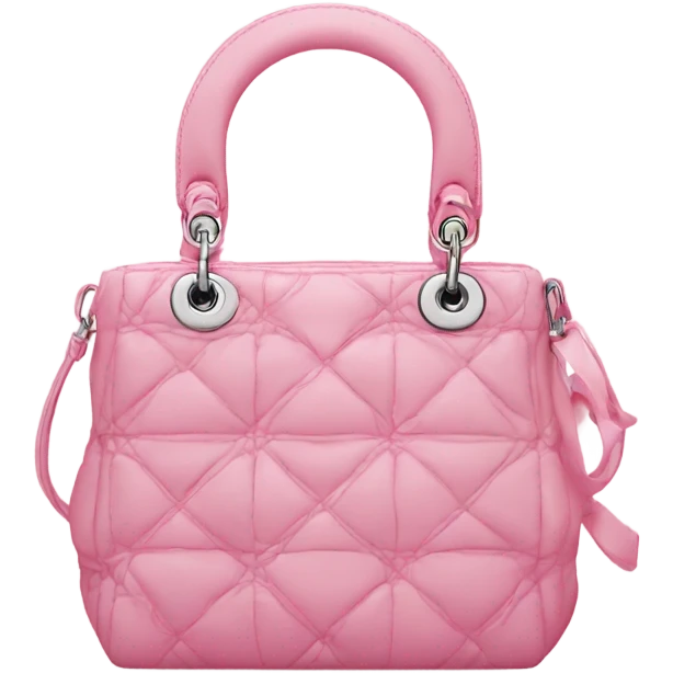 Pink Dior handbag  emoji