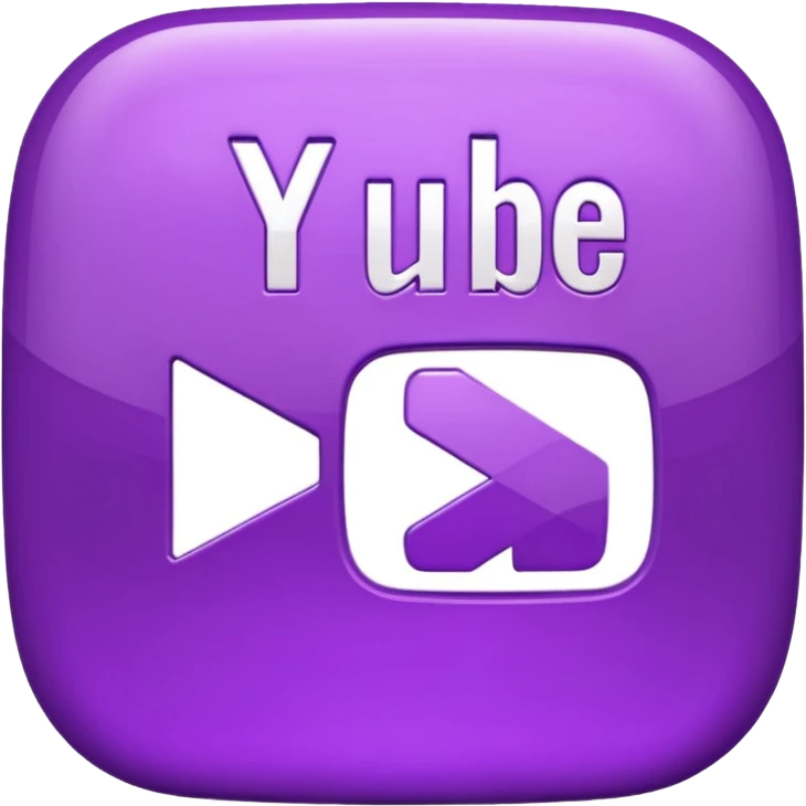 purple youtube emoji