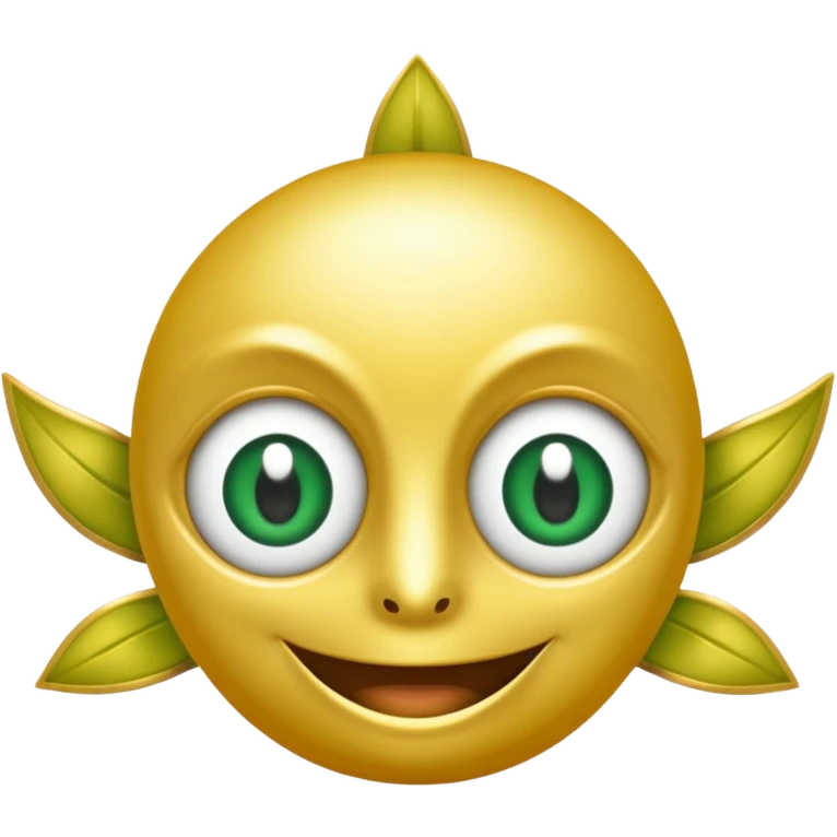 Alien con corona de rey emoji