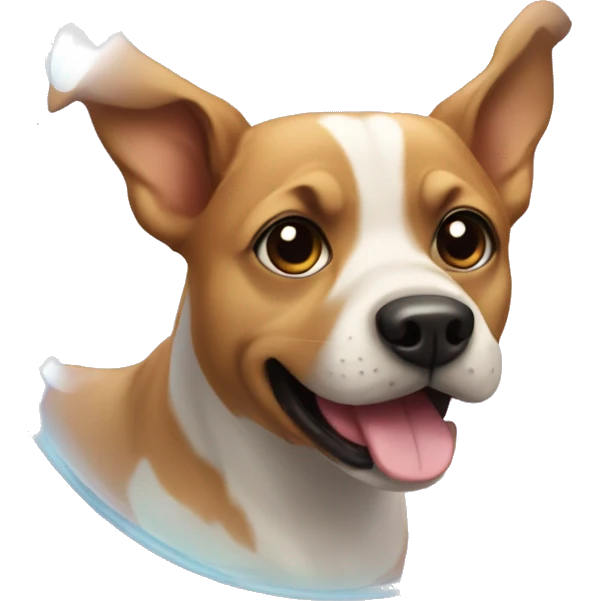 a dog in a Bubble batch emoji