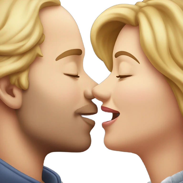 Big kiss emoji