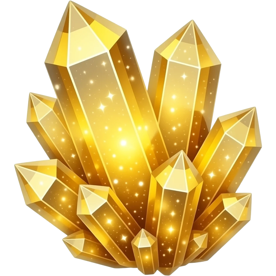 epic golden nebula crystal emoji