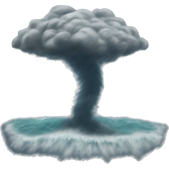 hurricane emoji