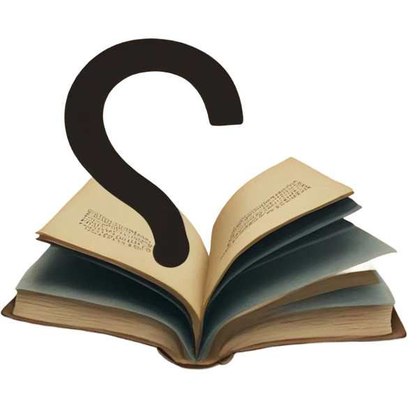 book with questionmark emoji