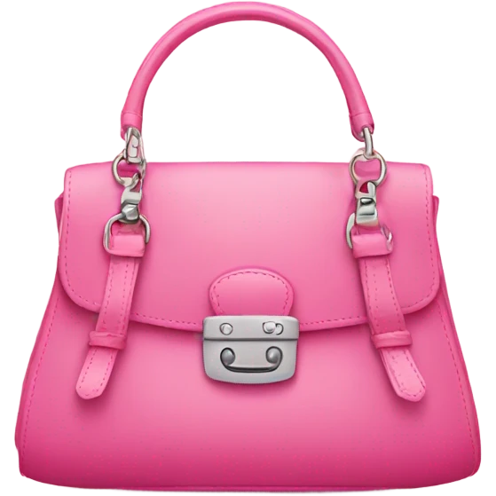 Pink designer purse emoji