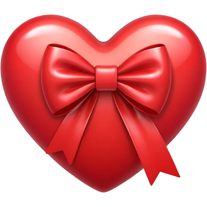 heart with bow emoji