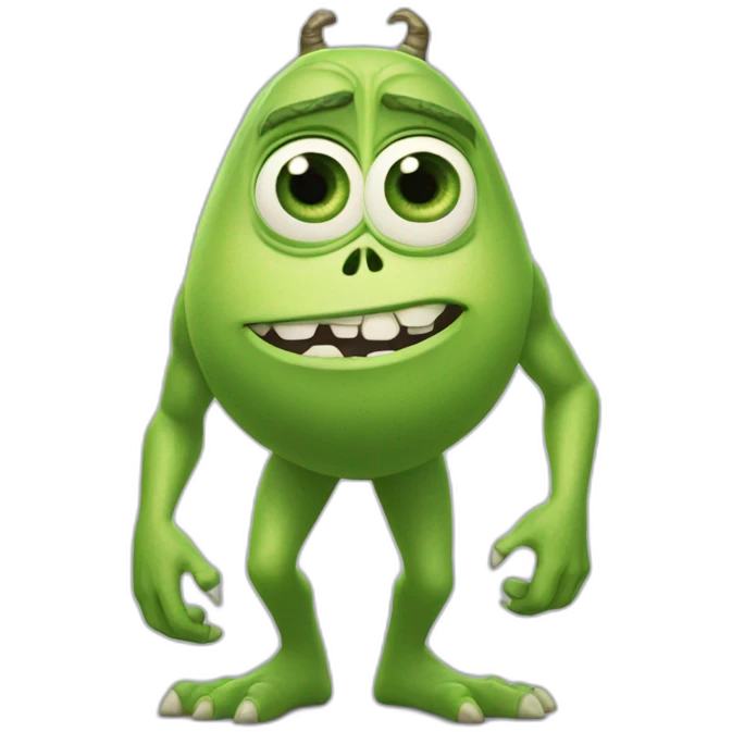 mike wazowski monsters inc emoji