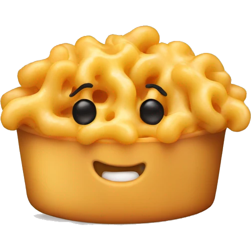 Baked mac and cheese  emoji