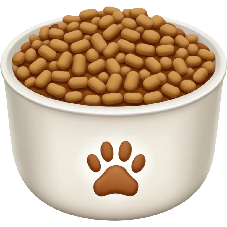 Dog food  emoji