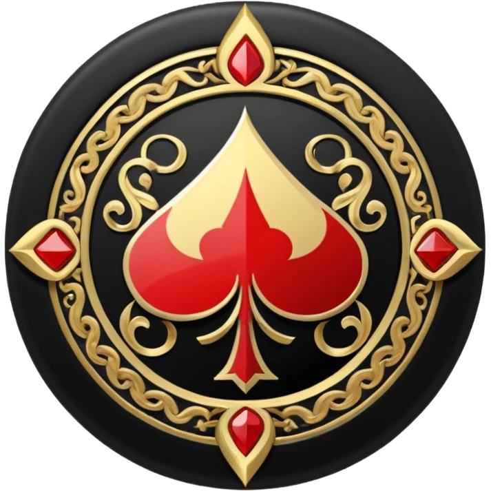black jack team logo emoji