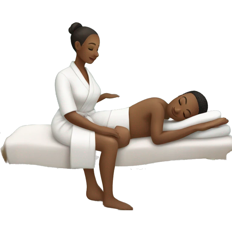 Spa day emoji