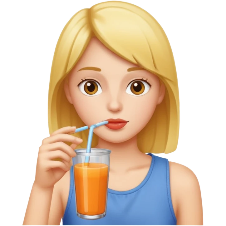 PERSON HAVING JUICE emoji