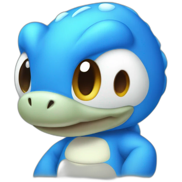 yoshi blue emoji