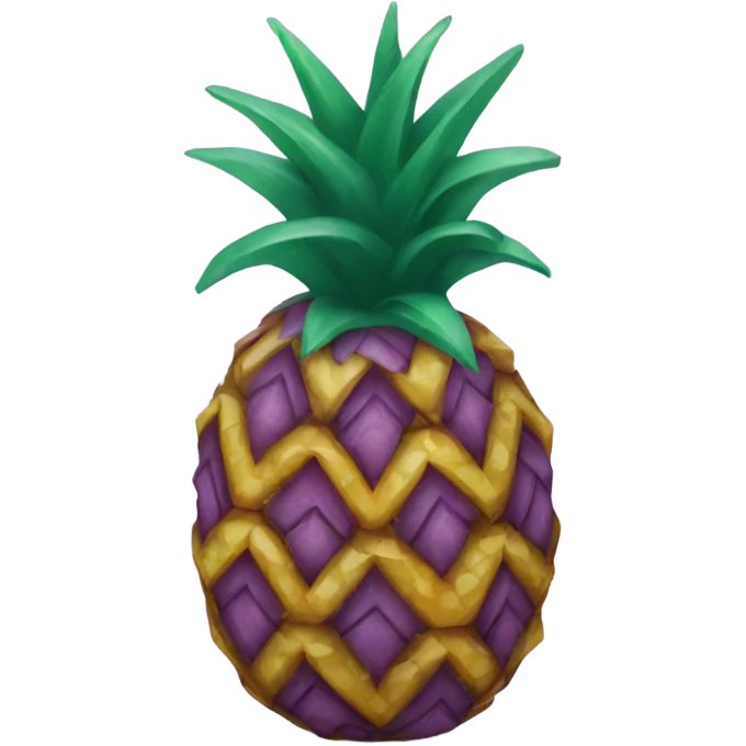 purple pineapple emoji