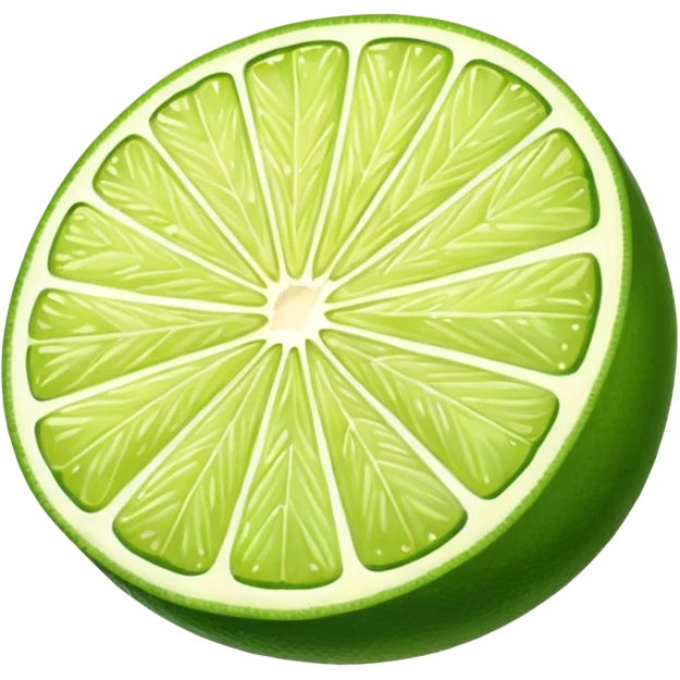 lime slice emoji