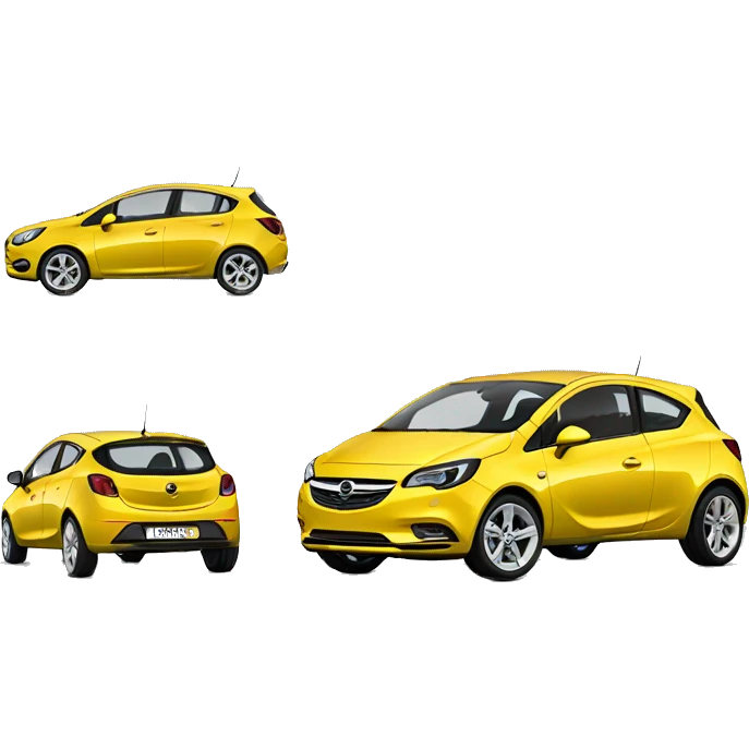 Opel corsa emoji