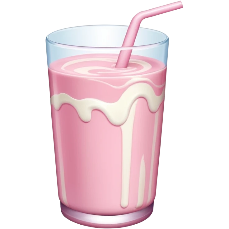 Pink milk emoji