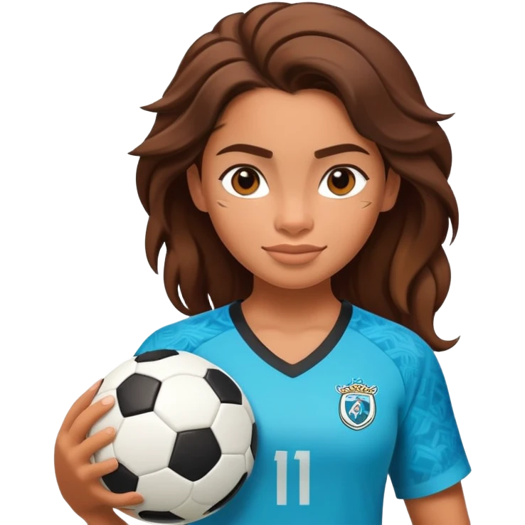 moana, soccer player emoji