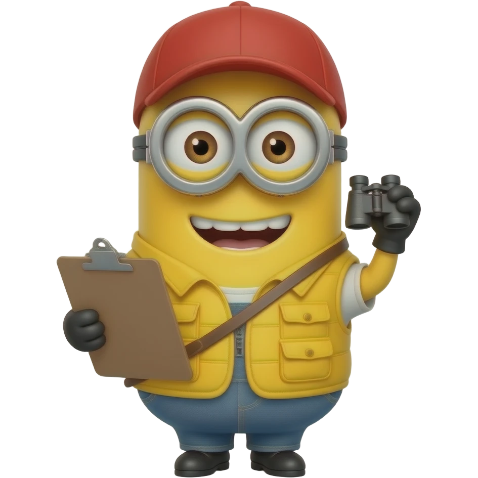 Guia turístico emoji Minion emoji
