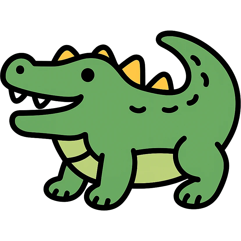 crocodile emoji
