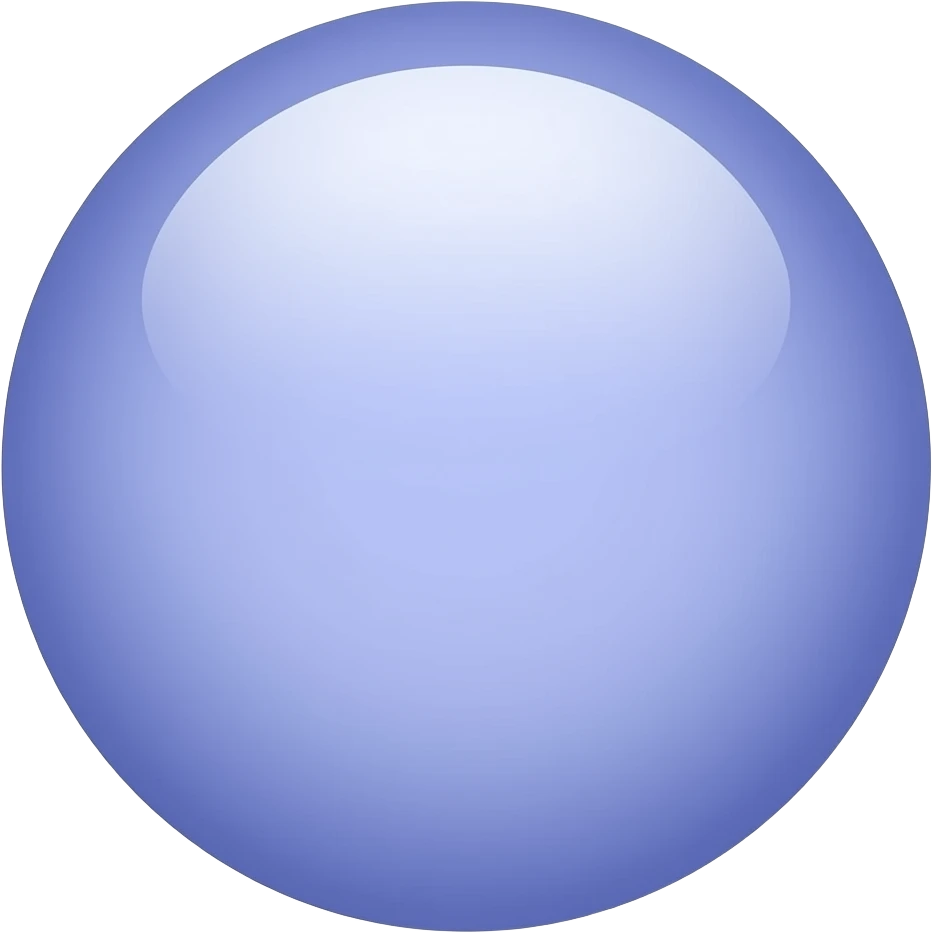 Bluish purple dot emoji