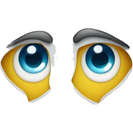 Diamond eyes emoji emoji