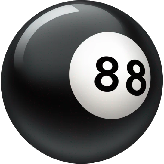 8 ball emoji