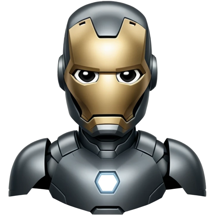 james rhodes black iron man from  from civil war emoji