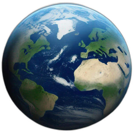 earth seen from the moon emoji