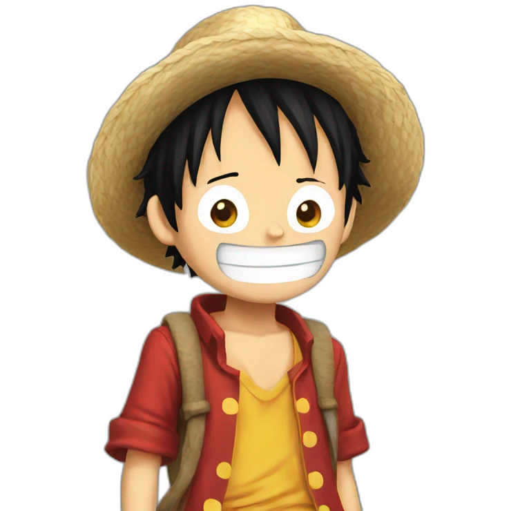 Luffy emoji