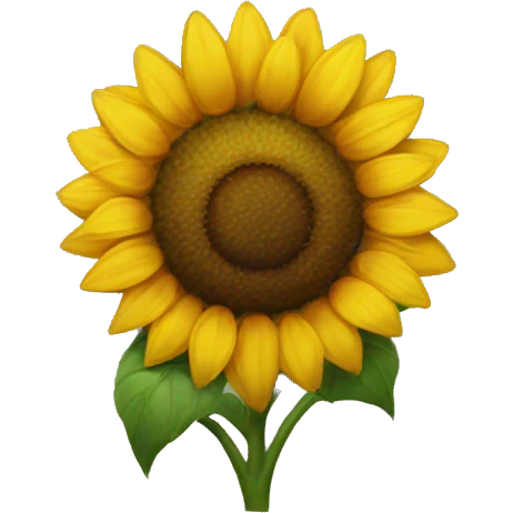 Sunflower emoji