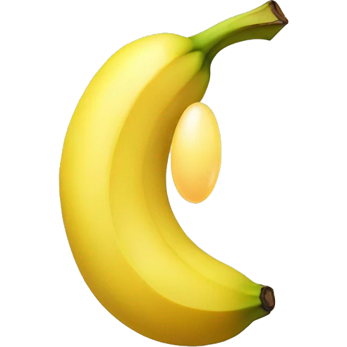 banana with egg emoji