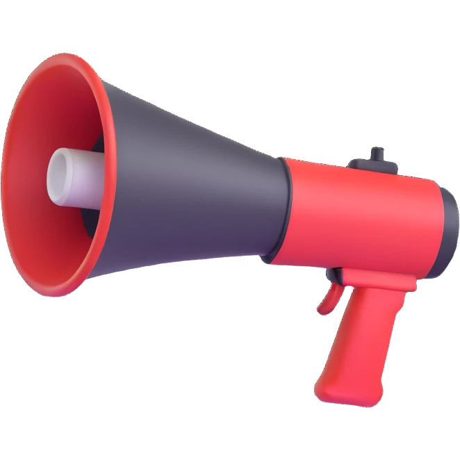 megaphone emoji