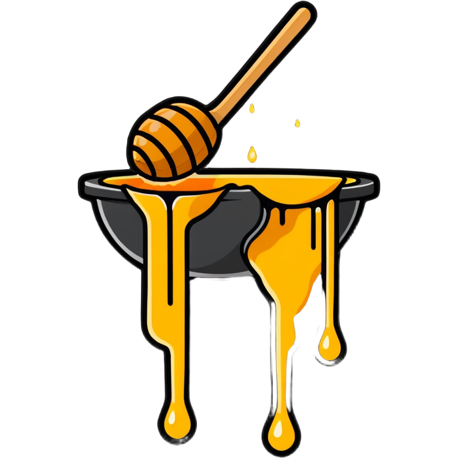 dripping honey emoji