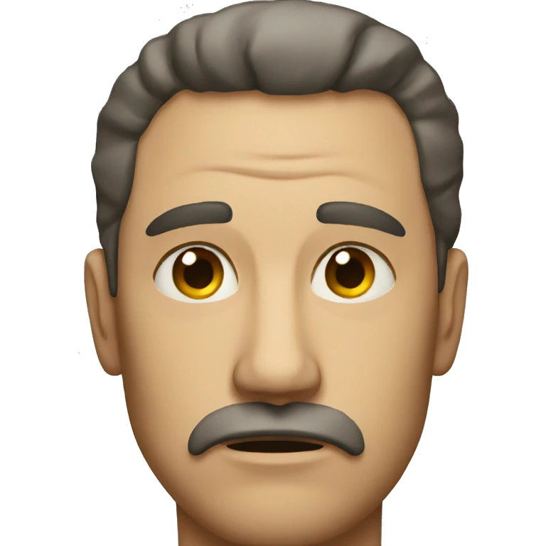 a weak man emoji
