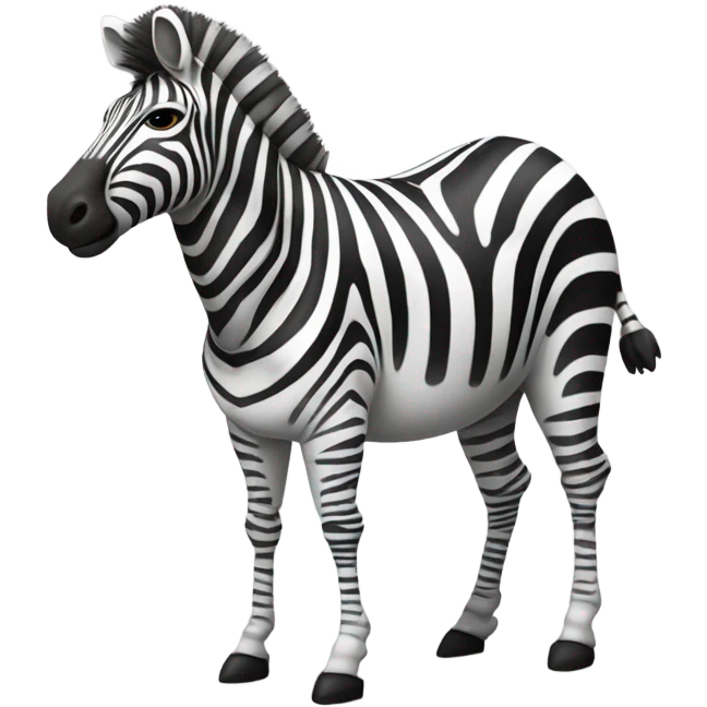 zebra holding a whistle  emoji