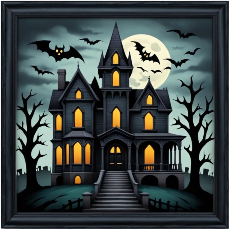 the House on haunted hill emoji