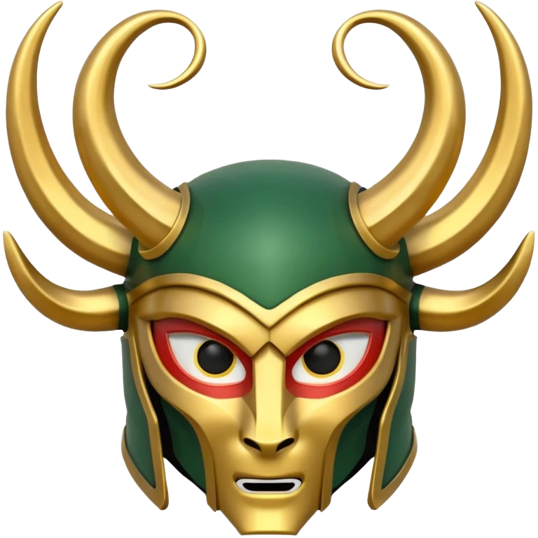 Loki's helmet emoji