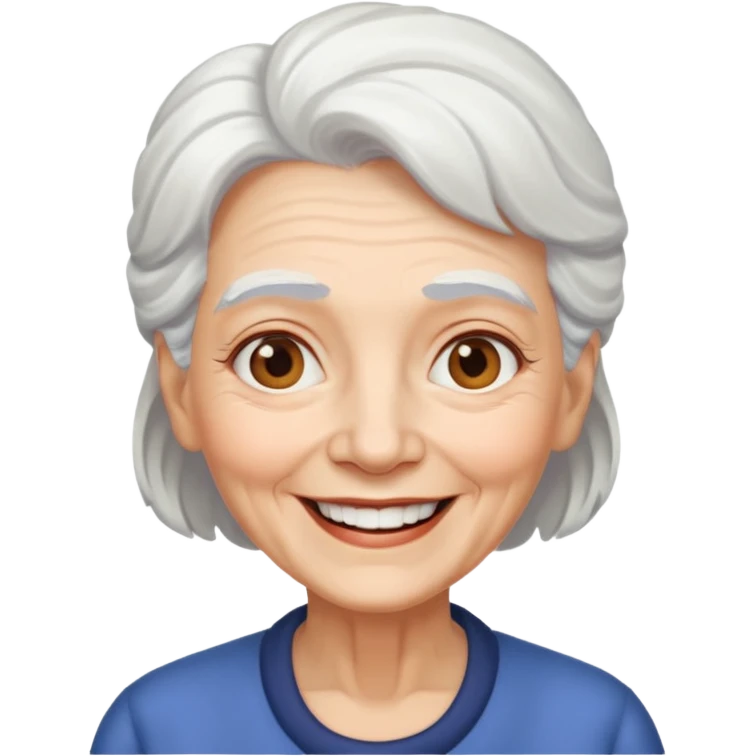 old lady retire emoji