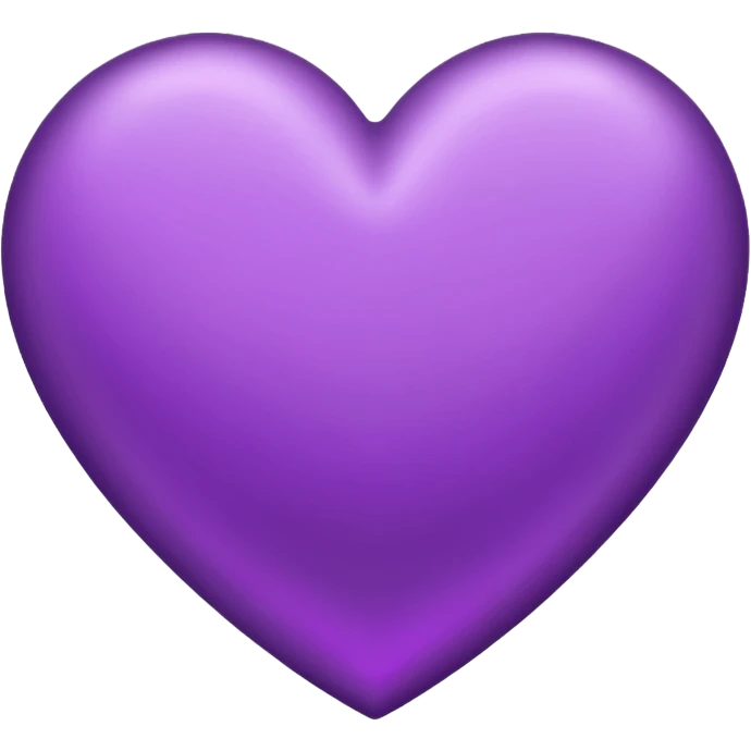purple heart emoji